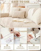PLANTIONAL Grinding Natural Cotton Quilt Batting: 47-Inch x 59-Inch Light - Image 6