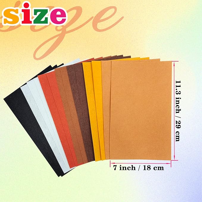 Jtnohx Felt for Crafts, Craft Felt Square for Sewing - Image 5
