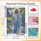 CHWGLFGG Jesus White Dove Diamond Painting Kit - Image 6