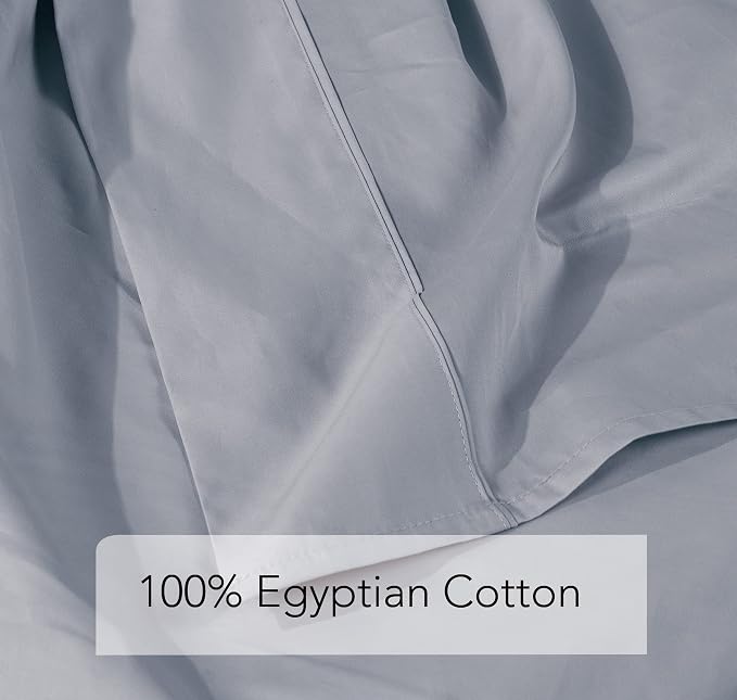 Flat Sheet Only Twin Size, 400 TC 100% Egyptian Cotton Flat Sheet - Image 7