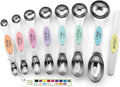 Spring Chef Stainless Steel Magnetic Measuring Spoons Set of 8 by SpringChef