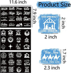 40 Pieces Christmas Nativity Stickers - Image 3