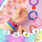 UUEMB 10000+ Rubber Band Bracelet Kit, Colorful Loom Bracelet Making Kit - Image 4