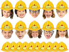 gisgfim 80Pcs Construction Helmet Cutouts Back to School Decorations Bulletin by gisgfim