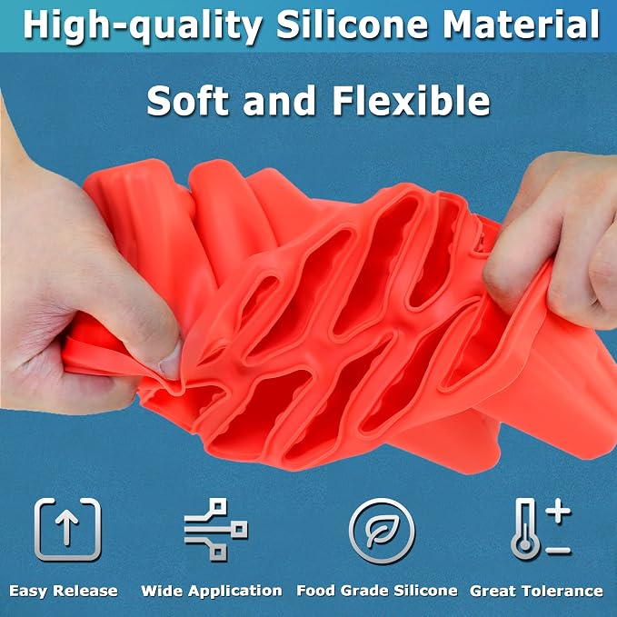 Silicone Popsicle Molds 12-cavity, DIY Ice Pop Mold - Image 7
