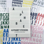 PRSTINCOL 3456 Pcs 36 Sheets Colorful Alphabet Stickers Pad, 9 Colors Self - Image 6