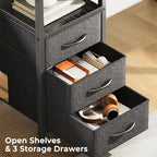 Huuger L Shaped Office Desk - Image 6