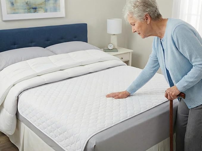RMS Ultra Soft 4-Layer Washable and Reusable Incontinence Bed Pad - Image 2