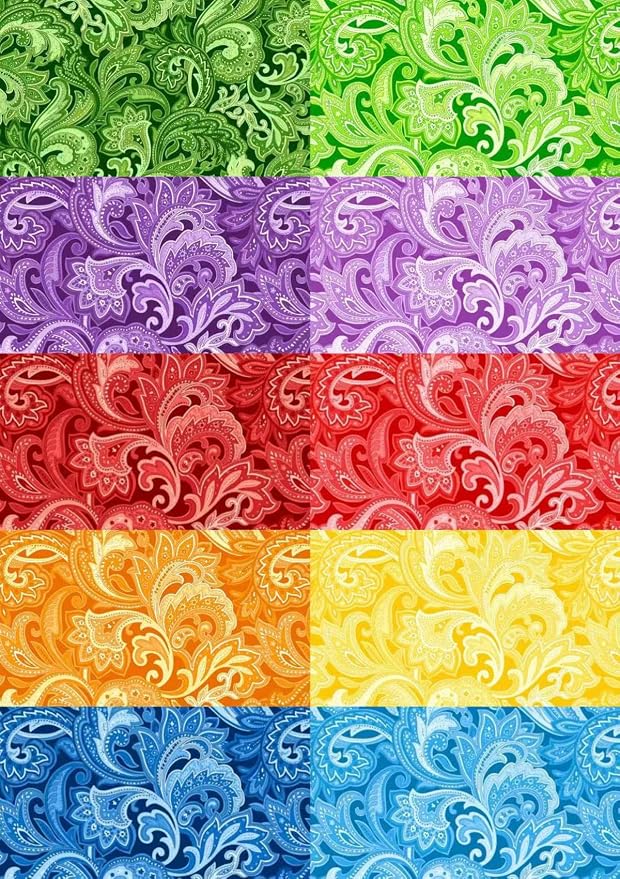 10"x10" 50pcs Cotton Fabric Squares - Image 5
