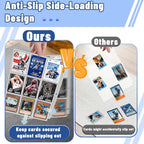 3600 Pockets Trading Card Binder Sleeves, Baseball Card Sleeves Fit - Image 5