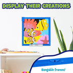 READY 2 LEARN Sand Art Painting | Sea Life | 4 Underwater Scenes | 10 Colors - Image 7