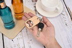 10 Pcs Wooden Keychain Blanks Wood Bottle Opener Bulk Laser Engraving Blanks - Image 6