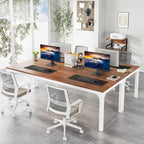 Tribesigns 78.7 Inches Extra Long Computer Desk 2 Person Desk, Double Long Desk - Image 5