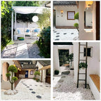 10 lb Natural Polished Decorative White Pebbles - Image 5