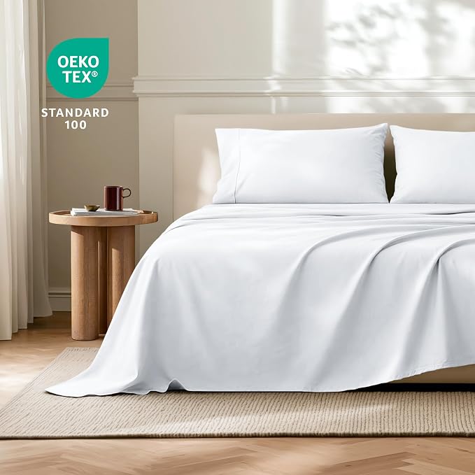 Bare Home Full Flat Sheet - Image 4