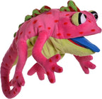 Living Puppets - Cammy the Chameleon, 16-Inch Plush Hand Puppet by PlayfulMinds-Toys