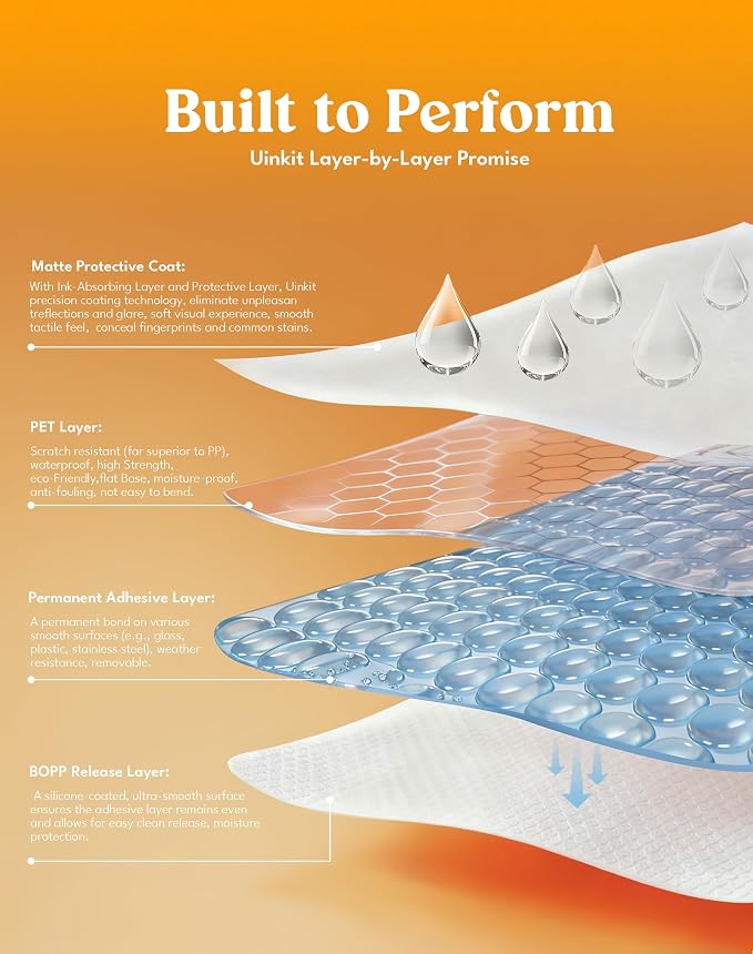 Uinkit Matte Sticker Paper 30 Sheets - Image 3