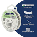 Beadalon 7-Strand Stainless Steel Beading Wire, Flexible & Durable Wire - Image 2