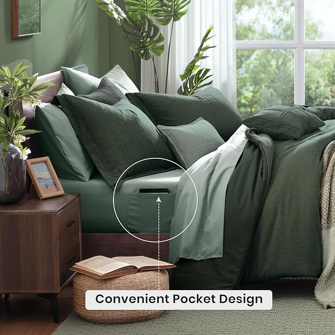 Monbix Oversized Queen Comforter Set - Image 5