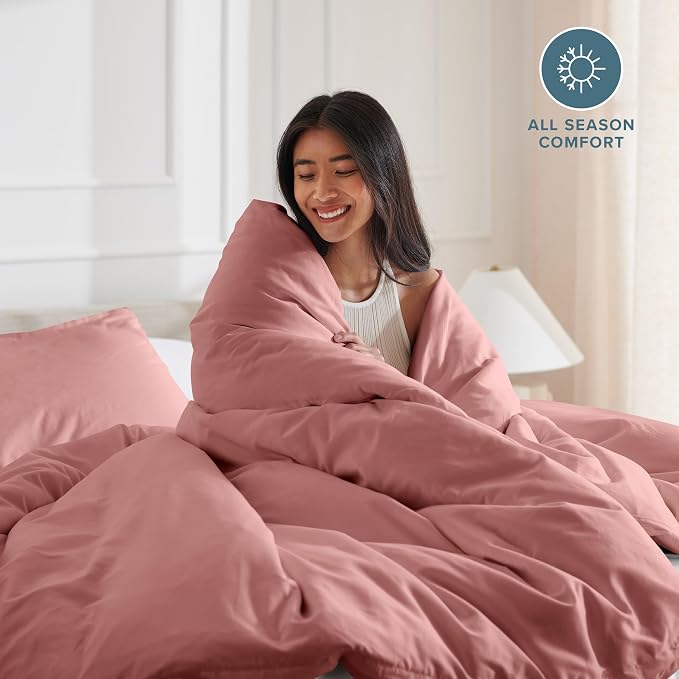 Bare Home Bedding Duvet Cover California King Size - Image 3