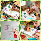 72 Pcs Butterfly Flower Stencils - Image 3