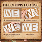 Marspark 66 Pcs Small Stencils for Crafts Reusable 3 Inch Stencils for Painting - Image 3