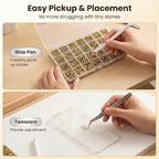 36000Pcs Metallic Gold Rhinestones - Image 5