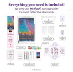 DIAMOND ART CLUB Violet Persuasion Diamond Painting Kit, Fun DIY Crafts - Image 3