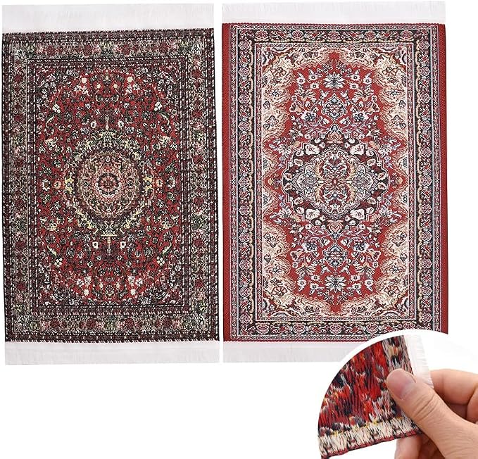 iLAND Miniature Dollhouse Accessories Victorian of Carpet by ILANDTradingCoLtd