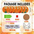 DOZEEZOP 8-Pack Diamond Art Coaster Kit - Image 2