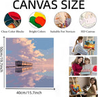 GXGLLPZBY Painting by Numbers for Adults Beginner, Colorful Sky Strain - Image 5