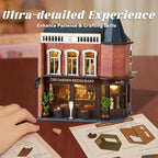 Flever Dollhouse Miniature DIY House Kit Creative Room - Image 7