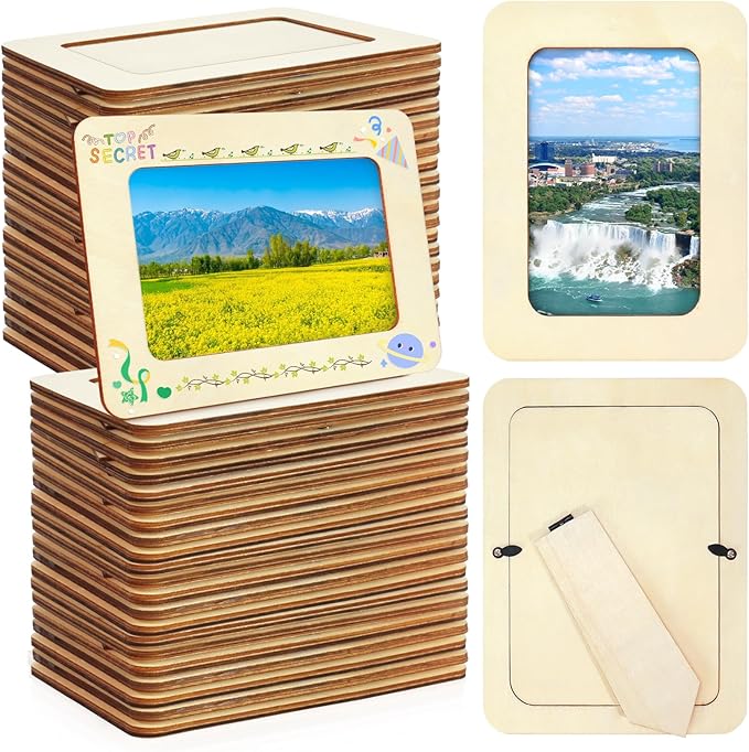 VOKOY 35 Pack Wooden Picture Frames by VOKOY