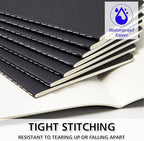feela 170 Pack Blank Kraft Notebooks, Unlined Sketchbook Mini Cute Note Pad - Image 4
