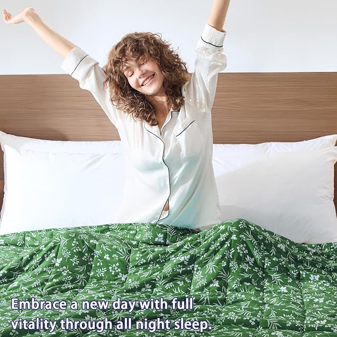yescool Weighted Blanket for Adults Cooling Heavy Blanket for Sleeping Perfect - Image 4