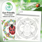 FUNLAVIE Adult Coloring Book - Image 4