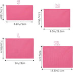 12 Pieces Cotton Canvas Makeup Bag, Blank DIY Craft Bag - Image 7