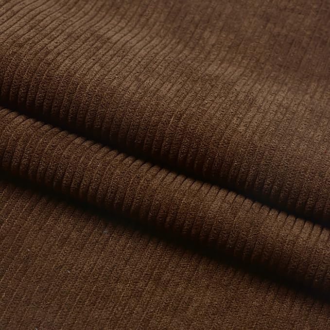 Corduroy Fabric Solid Plain Thick DIY Sewing Crafts Materials Corduroy Fabric by Mintao