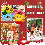 Jtnohx Felt for Crafts, Craft Felt Square for Sewing - Image 6