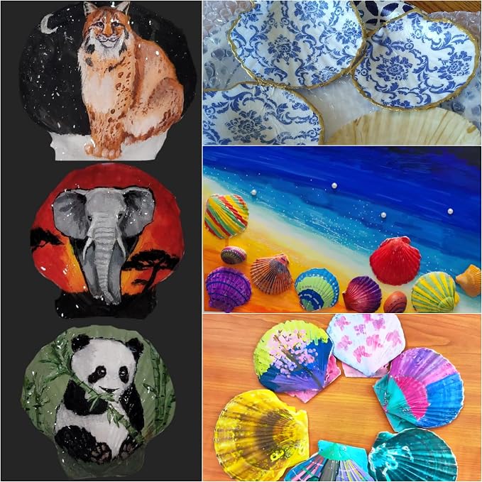 20PCS Large Natural Scallop Shells, DIY Painting, Baking and Beach Wedding - Image 8