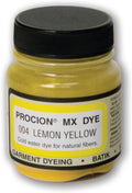 Jacquard Procion MX Tie Dye Powder Lemon Yellow, 2/3 Ounce Jar by Jacquard