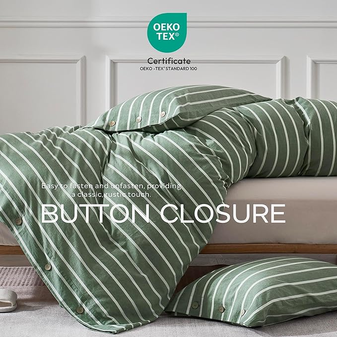 JELLYMONI Cotton Duvet Cover Queen Size - Image 5