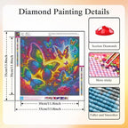 5D Rainbow Butterfly Diamond Painting Kits - Image 5