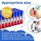 216 Pack Glue Sticks Bulk for Kids, Disappearing Purple Glue Sticks for - Image 2