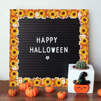 68.9 Feet Sunflower Maple Leaves Pumpkins Theme Bulletin Board Borders - Image 7