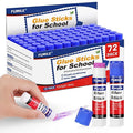 72 Pack Glue Sticks Bulk for Kids, Disappearing Purple Glue Sticks for by FUMILE