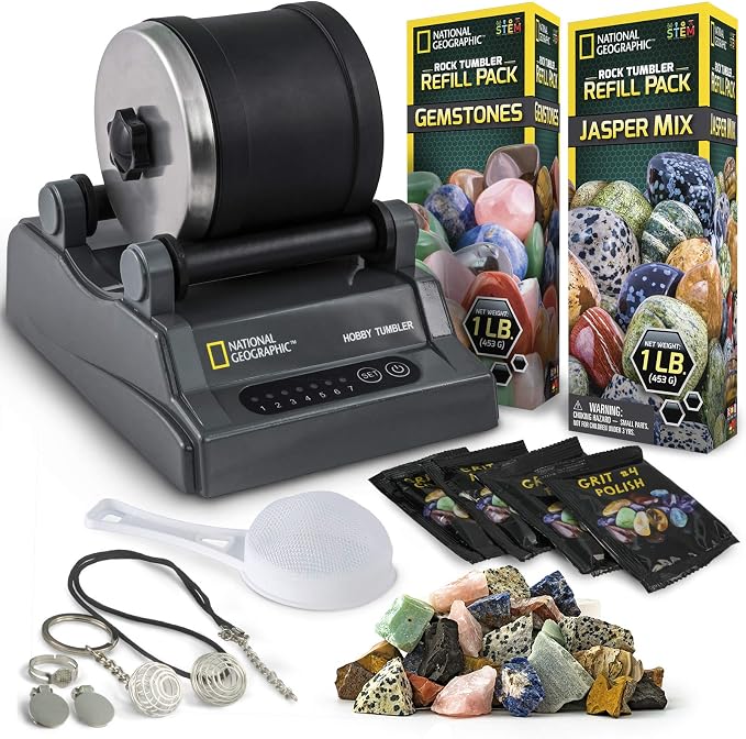 National Geographic Hobby Rock Tumbler Kit by BlueMarbleToys