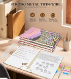 Spiral Notebook Journal 8.5” x 11”, A4 Large Notebooks - Image 6