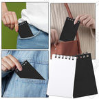 12 Pack Mini Pocket Notebooks Black Mini Spiral Notebooks - Image 5
