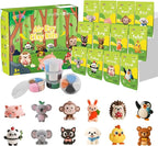 Nicella Air Dry Clay Kit, 12 Animals Modeling Clay by Nicella